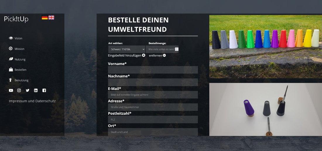 Start in ein neues Abenteuer