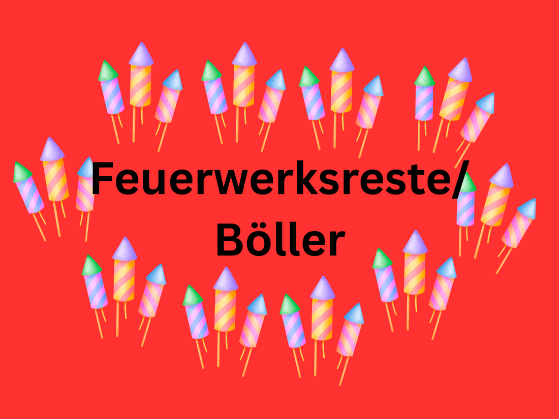 Feuerwerksreste