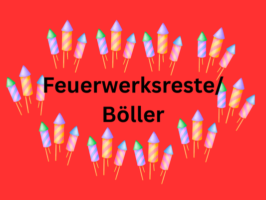 Feuerwerksreste
